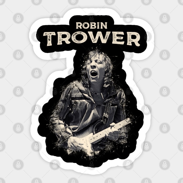 Robin Trower Sticker by Yopi